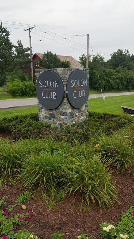 Solon Club Event Sign