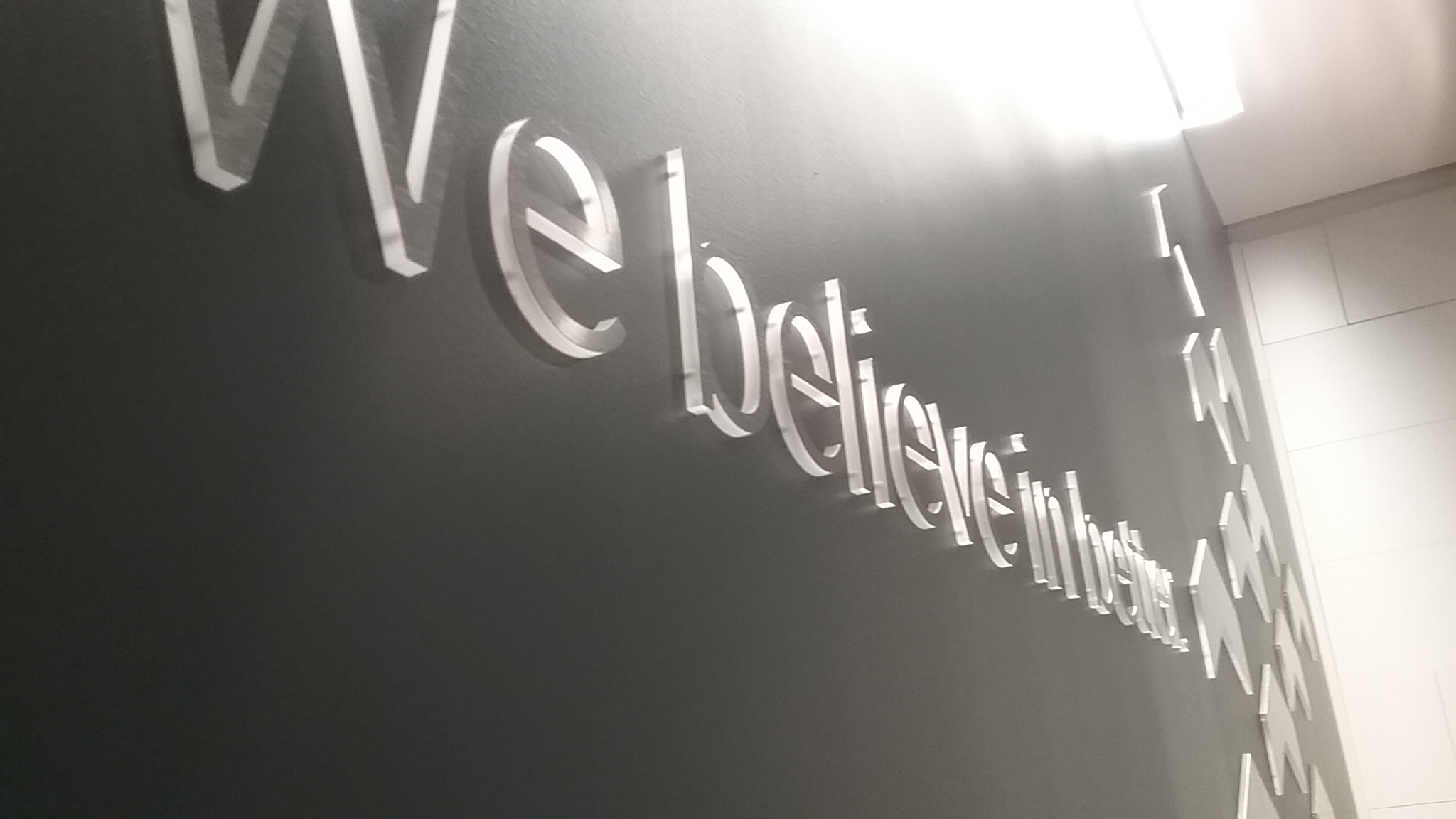 Dimensional Wall Letters Cleveland