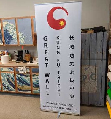 Pull Up Banner Stand