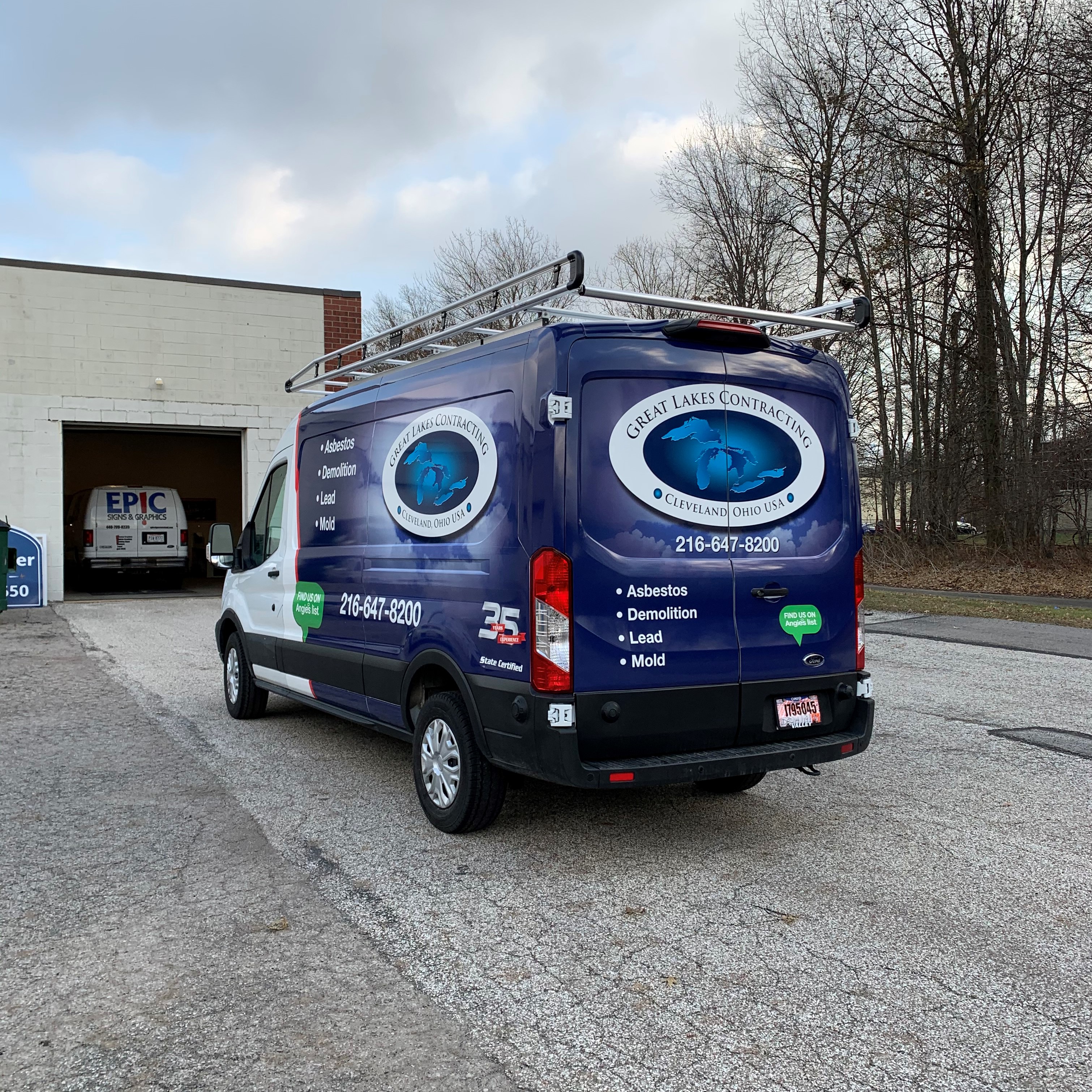 Great Lakes Contracting Vehicle Wrap