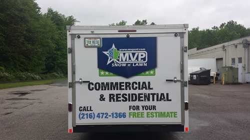 MVP Landscaping Vehicle Wrap